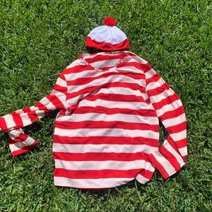 Where’s Waldo Costume Size small/medium